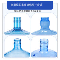 Reusable Silicone Water Bottle Cap for 5-Gallon Jugs, Spill-Proof and Airtight Seal