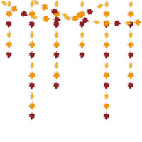 Autumn Maple Leaf Garland for Thanksgiving Wedding Party Decor