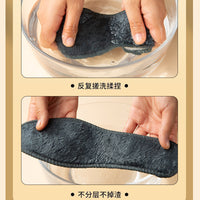 Lanqiang Winter Warm Faux Rabbit Fur Insoles for Men and Women