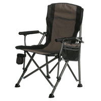 Portable Folding Armchair for Outdoor Camping, Fishing, Beach, and Art Sketching - Large Director's Chair Style