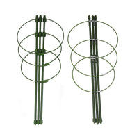 Adjustable Green Plant Support Stakes for Climbing Vines and Flowers, Garden Trellis for Potted Plants