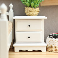 1:12 Dollhouse Miniature Bedroom Furniture Set - Nightstand Cabinet