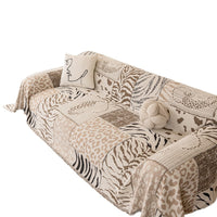 Nordic Chenille Sofa Cover Throw Blanket for Single, Double, and Triple Seaters