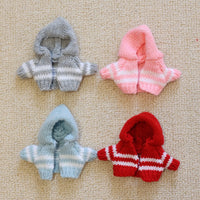 Doll Clothes for 10-14cm Cotton Dolls - Cardigan Sweater