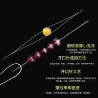 Beading Needles for DIY Jewelry Making, Ultra-Fine Beading Tool for Seed Beads and Bracelets
