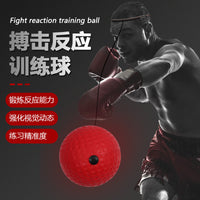 Boxing Reflex Ball with Headband for Kids & Adults, Speed Training Equipment for MMA, Boxing, Stress Relief