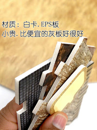 DIY 3D Puzzle Traditional Chinese Architecture Model Building Kit for Kids