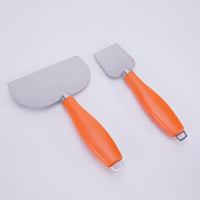 5-Piece Stainless Steel Griddle Spatula Set for BBQ and Teppanyaki