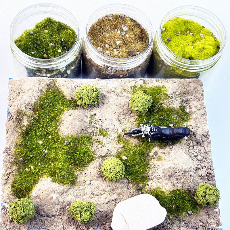 Micro Landscape Simulation Grass Powder for DIY Architectural Models and Sand Tables