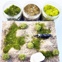 Micro Landscape Simulation Grass Powder for DIY Architectural Models and Sand Tables