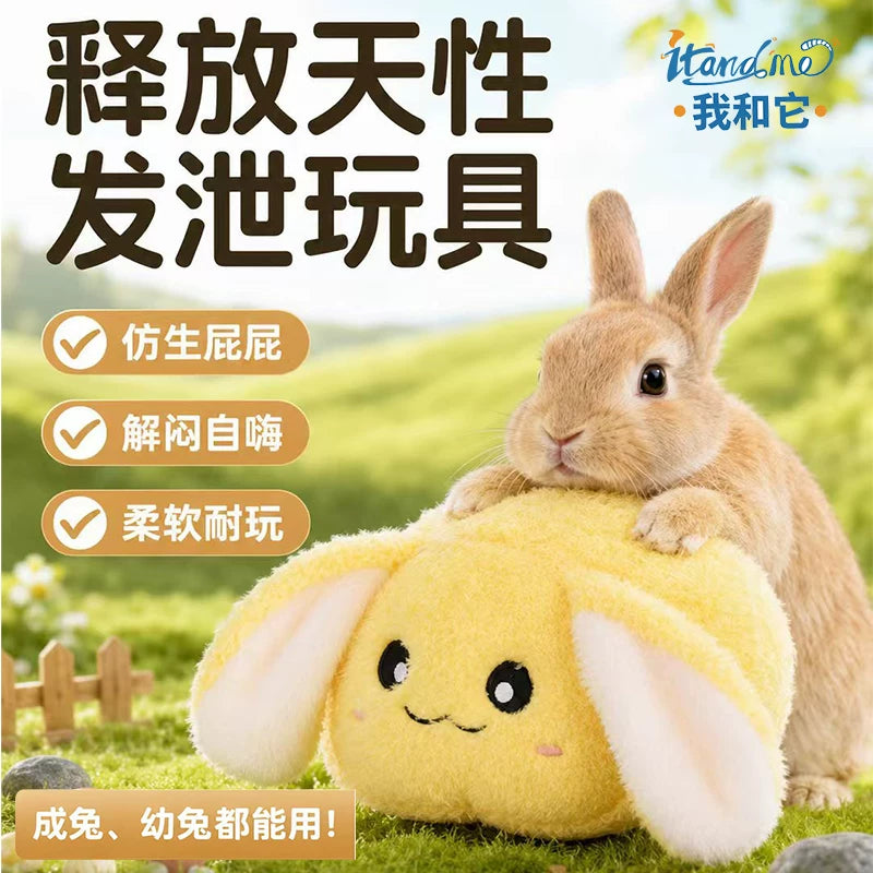Guinea Pig and Rabbit Enrichment Toy Ball for Stress Relief and Claw Grinding