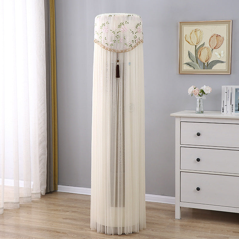 Upright Cylindrical Air Conditioner Dust Cover for Gree, Haier, Aux - Living Room Floor Standing AC Unit Protector