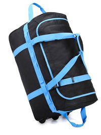 Large Capacity Foldable Travel Duffel Bag for Camping, Hiking, and Airline Check-in