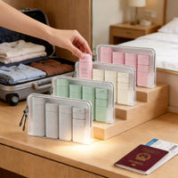 Travel Toiletry Bottle Set for Shampoo, Lotion, and Creams - 11-Piece Refillable Cosmetic Containers
