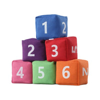Kids Digital Bean Bags for Kindergarten and Primary School Throwing Games, Cognitive Learning Props, Parent-Child Sports Activity
