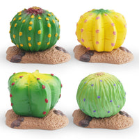 Artificial Cactus and Succulent Desert Plant Miniatures for Sand Table Decor