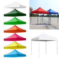 Commercial Folding Canopy Tent Top Cover for Advertising and Booths, Waterproof and Sunshade Fabric, Customizable Printing