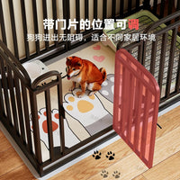 Pet Playpen Indoor Dog Crate Free Combination for Corgi Small Medium Dogs Teddy Isolation Gate Training Cage