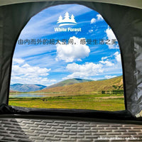 SUV Car Tailgate Tent with Sunshade and Mosquito Net for Camping and Road Trips