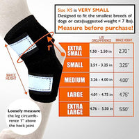 Reflective Dog Knee Brace Leg Joint Protector for Large Dogs