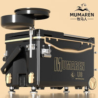 Portable Fishing Box with Accessories, Thickened Hard Shell Multi-functional Fishing Tackle Seat