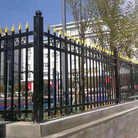 Zinc Steel Garden Fence Panel for Villas and Outdoor Yards