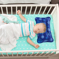 Inflatable Water Cooling Pillow for Summer, Breathable Ice Pillow Mat