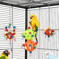 Parrot Chew Toy Star Ball for Small to Medium Birds