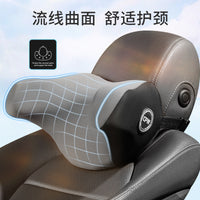 Car U-Shaped Memory Foam Neck Pillow for Travel and Sleep, Headrest and Lumbar Support Options