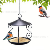 Outdoor Hanging Metal Bird Feeder for Wild Birds