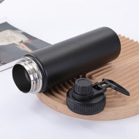 Vacuum Insulated Stainless Steel Water Bottle with Handle for Outdoor Sports