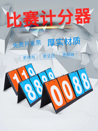 Multi-Sport Flip Scoreboard for Table Tennis, Basketball, and Football