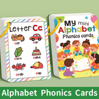 26 English Alphabet Flash Cards for Kids Early Education, Color & Animal Learning