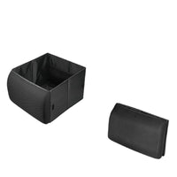 Car Backrest Storage Box Foldable High Rebound Lumbar Pillow Organizer