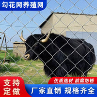 Galvanized Steel Chain Link Fence for Farm and Orchard Enclosures