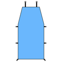 Car Side Awning Tent for SUV Outdoor Camping Waterproof Sun Shelter
