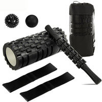 33cm Classic Wolf Tooth Yoga Column Massage Stick Fascia Ball Set Hollow Foam Roller Pilates Yoga Axis