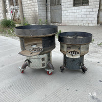 Portable Outdoor Wood Burning Stove with Thickened Hub and Deepened Firebox for Camping and Farm Cooking