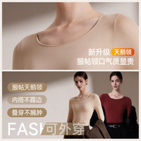 Women's Thermal Underwear Set Anti-Snag Base Layer Top & Bottoms Thin Warm Autumn Winter