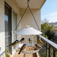 Squirrel-Proof Hanging Bird Feeder for Outdoor Garden Decor