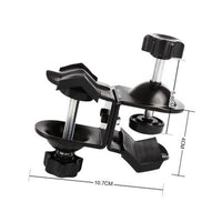 U-Shaped Clamp Mount with Ball Head for Cameras and Photography Accessories