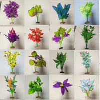 Artificial Aquarium Plant Decor for Fish Tank Landscaping, Hydroponic Oxygenating Aquatic Grass