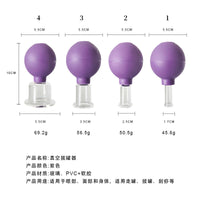 Silicone Facial Cupping Set for Face Lifting and Skin Care