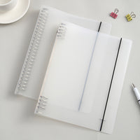 A5/B5 Detachable PP Loose-Leaf Notebook with Multi-Hole Binder for Students