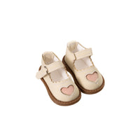 BJD Doll Shoes for 1/6 Scale Dolls - Heart Pattern