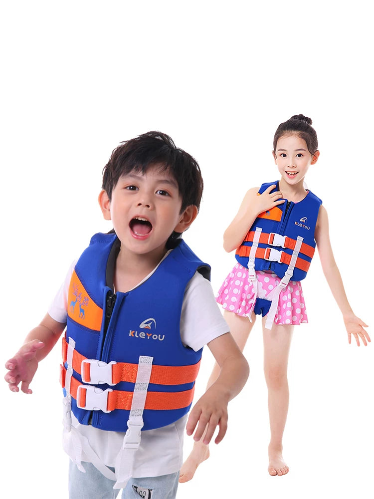 Kids' Swim Vest for Learning to Swim, Professional Anti-Drowning Life Jacket with High Buoyancy for Beach and Travel