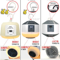 Pet Cage Heater with Thermostat for Small Animals and Birds, Anti-Scald Design