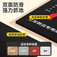 Standing Long Jump Mat for Sports Training and Testing, Non-Slip Thickened Indoor Exercise Mat