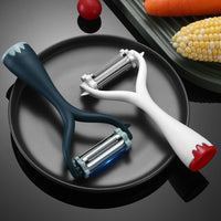 Stainless Steel Multifunction Peeler, 3-in-1 Vegetable Fruit Potato Peeler Shredder for Kitchen