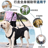 Pet Mobility Harness for Injured, Disabled, or Elderly Dogs - Front/Rear Leg Support Sling for Rehabilitation
